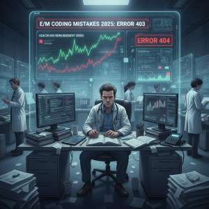 E/M coding mistakes 2025